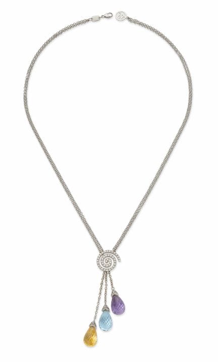 ZOCCAI
COLLANA IN ORO BIANCO 18 CARATI CON DIAMANT