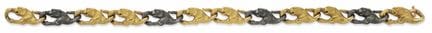 CARRERA Y CARRERA
BRACCIALE CON MAGLIE A FORMA DI 