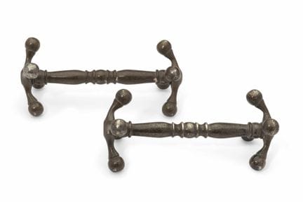 MAPPIN &amp; WEBB 爱德华时代纯银刀架一对，谢菲尔德，1901年
每件造型紧凑，由四