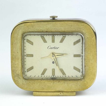 CARTIER NEW YORK
Sveglia da viaggio in ottone a ot