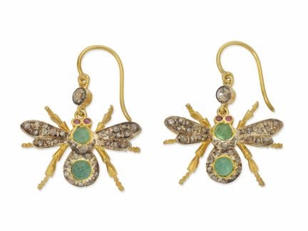 [SENZA PREZZO DI RISERVA]
ORECCHINI “BEE” IN ARGEN