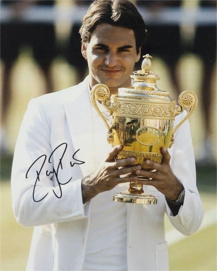 ROGER FEDERER (geb. 1981)
WIMBLEDON, 2007
SIGNIERT