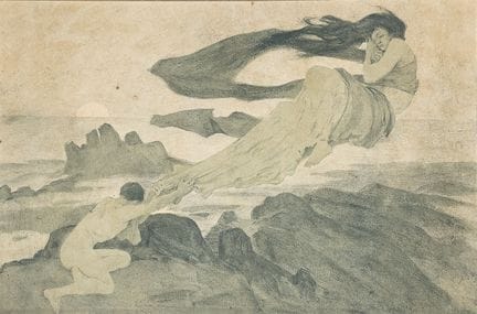 GEORG KOLBE (1877-1947)
L’être aimé en lévitation 