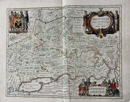 ISAAC MASSA (h. 1587–1635)
Russiae vulgo Moscovia,