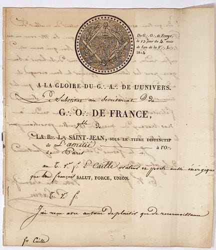 ANTOINE-GILLES SAVIN (1754-DESPUÉS DE 1830)
MASONE