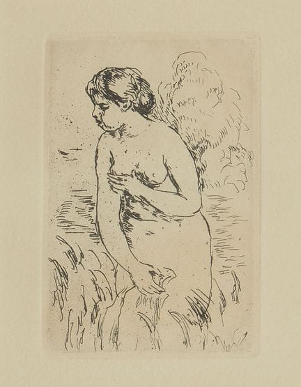 D’APRÈS PIERRE-AUGUSTE RENOIR (1841-1919)
Baigneus
