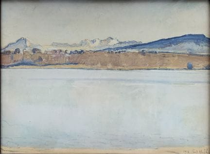 D’APRÈS FERDINAND HODLER (1853–1918)
View of Lake 