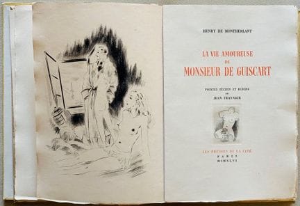 亨利·德·蒙特兰（1895-1972）
《德·吉斯卡尔先生的爱情生活》[La vie amoureu
