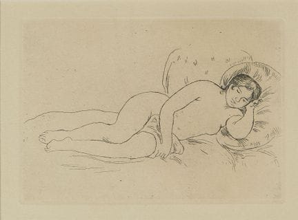 D’APRÈS PIERRE-AUGUSTE RENOIR (1841-1919)
Femme nu