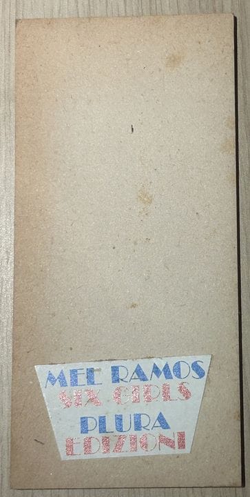 MEL RAMOS (1935-2018)
SEIS CHICAS. 1979.
FOLLETO D