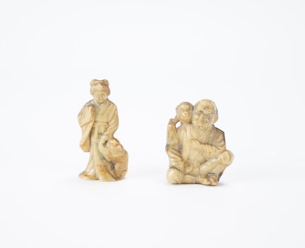 Japan, late 19th–early 20th century
Netsuke depict