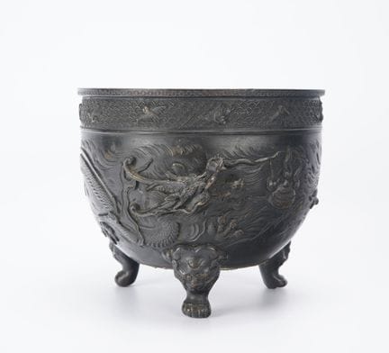 Japan, Meiji era (1868–1912)
Bronze tripod incense