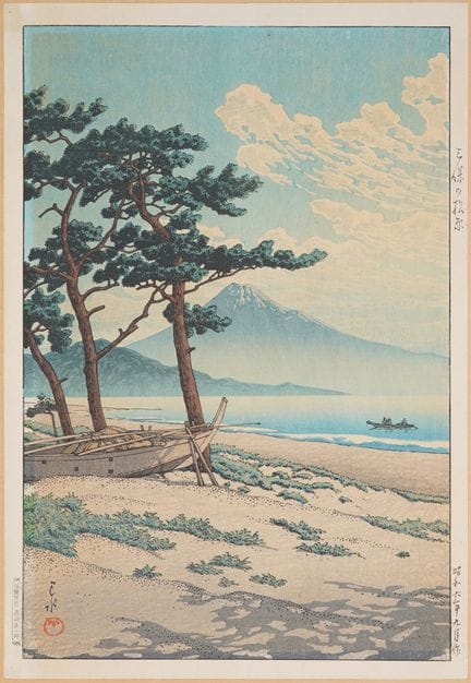 Hasui KAWASE (1883–1957)
Miho no Matsubara (Miho P