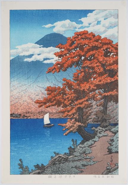 Hasui KAWASE (1883–1957)
Nikkō Chūzenji-ko (Lake C