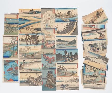 Hiroshige ANDO (1797–1858), after
A set of about f