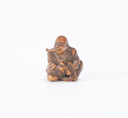 Japan, Meiji period, 19th century
Boxwood netsuke 