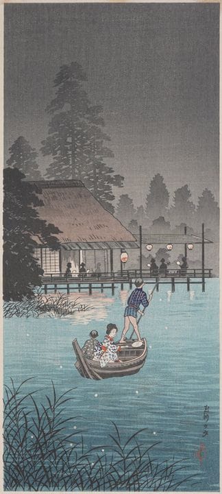 Hiroaki TAKAHASHI (1871–1945)
Chasing Fireflies in