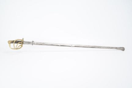 BELGIUM, infantry officer’s saber, straight steel 