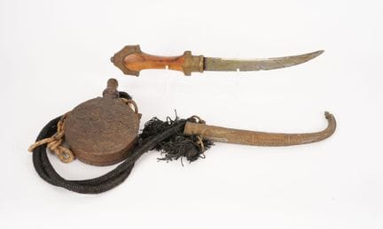 MOROCCO, set consisting of a Koumya (or Koumaya) d