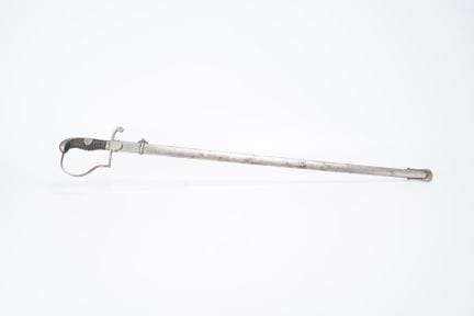 GERMANY, infantry officer’s saber, straight steel 