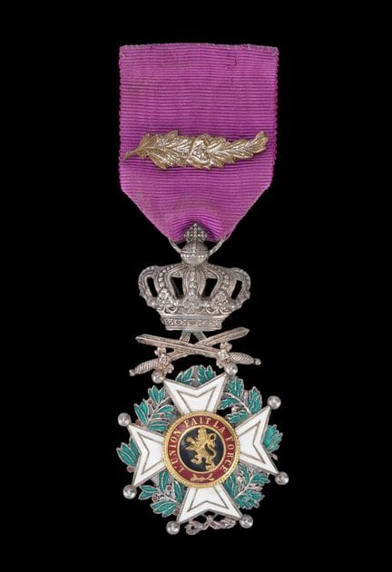 Belgium
Order of Leopold
Knight's Cross, for milit