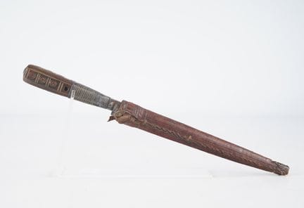 ALGERIA, 19th century, BOU-SAADI, dagger, straight