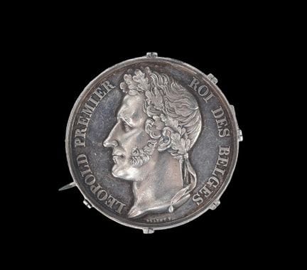 BELGIUM, Rare medal inscribed “Public Recognition 
