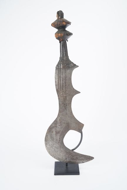 AFRICA-DRC CONGO, antique knife known as a “Ngulu”