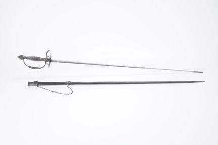 EUROPE, 19th century, court or mourning sword, str