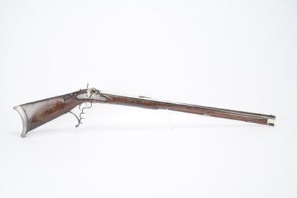 GERMANY, 19th century, percussion-cap rifle, black