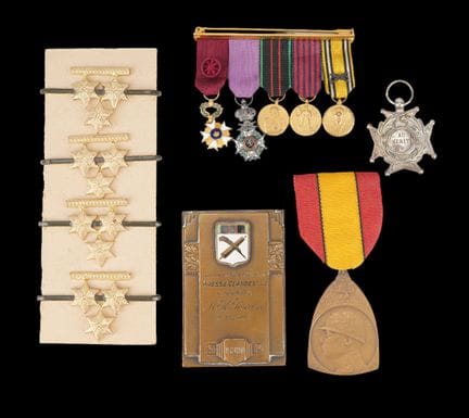Belgium
Set of decorations
Commemorative Medal of 