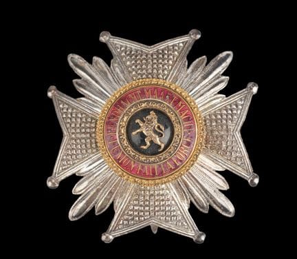 Belgium
Order of Leopold
Grand Officer's badge, en