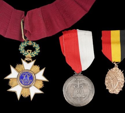 Belgium
Order of the Crown
Commander's Cross, 55 m