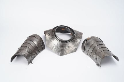 EUROPE, 16th–17th century, hinged iron collar, con