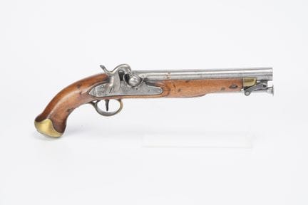 ENGLAND, heavy cavalry pistol, formerly flintlock,
