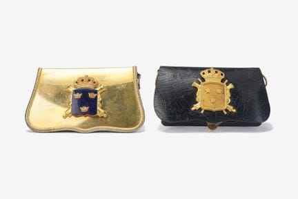 Set of 2 artillery cartridge pouches in good condi