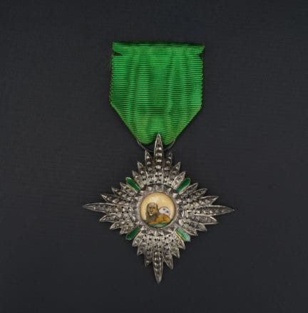 PERSIA, Order of the Lion and the Sun
Silver plate