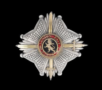 Belgium
Order of Leopold
Grand Officer’s plaque (m