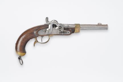 GERMANY-PRUSSIA, c. 1850, percussion cavalry pisto
