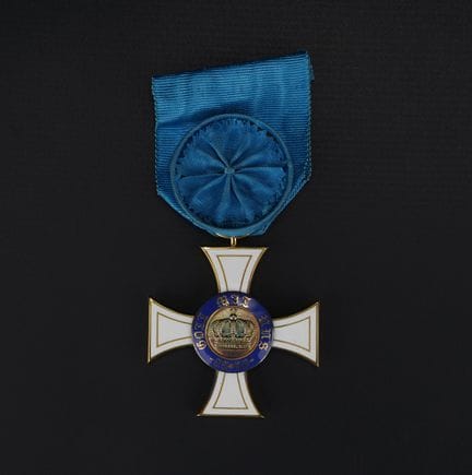PRUSSIA, Order of the Crown
3rd-class cross in gil