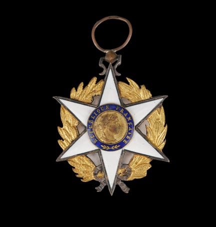 France
Agricultural Merit
Knight's Cross in bronze