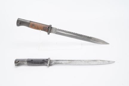 GERMANY, set of 2 K98 bayonets for the Mauser rifl