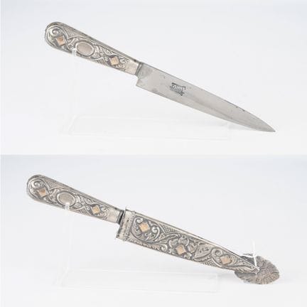 ARGENTINA, JUCA, steel blade with markings, handle