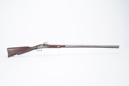 FRANCE-BELGIUM, flintlock hunting rifle, octagonal