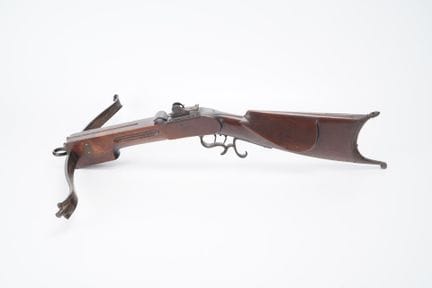 SWITZERLAND-THUN, 19th century, small shooting cro