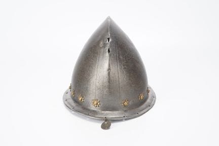 ITALY-SPAIN, 16th/17th century, wrought-iron helme