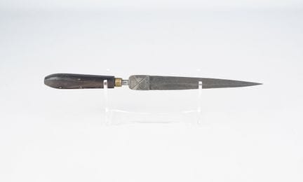 ITALY, 18th/19th century, hunting dagger, triangul