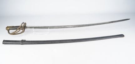 BELGIUM, Model 1822, Light Cavalry Saber, curved s