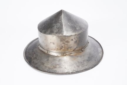 FRANCE, 15th century or in that style?, Iron cap o