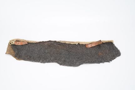 EUROPE, Chainmail collar, likely for reenactment; 